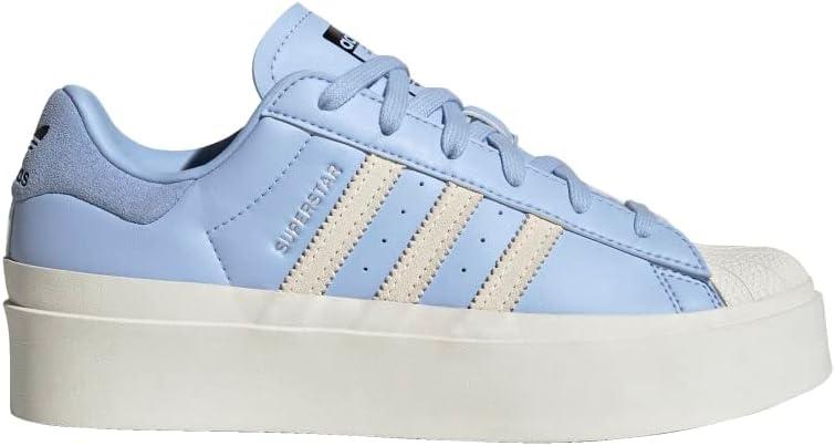 image:imageadidas Womens Nizza Platform ShoesBlue DawnWhiteSilver Metallic Bonega