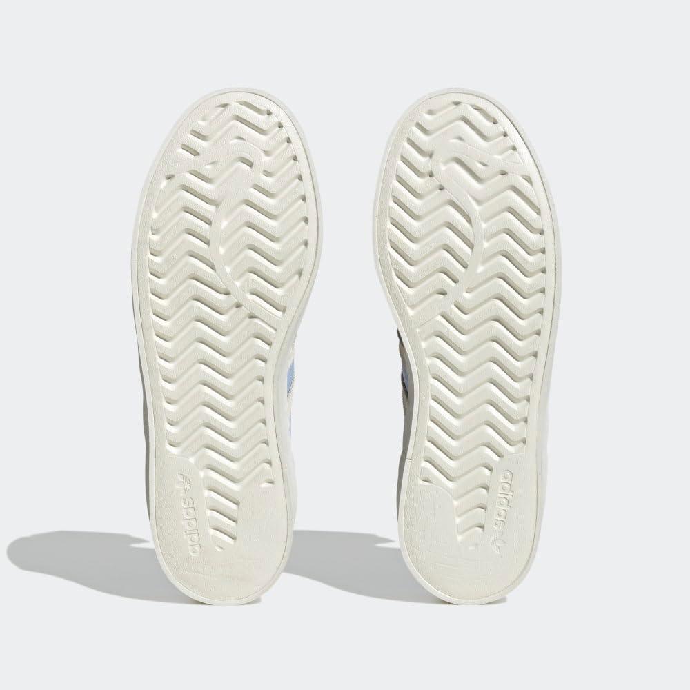 image:imageadidas Womens Nizza Platform ShoesBlue DawnWhiteSilver Metallic Bonega