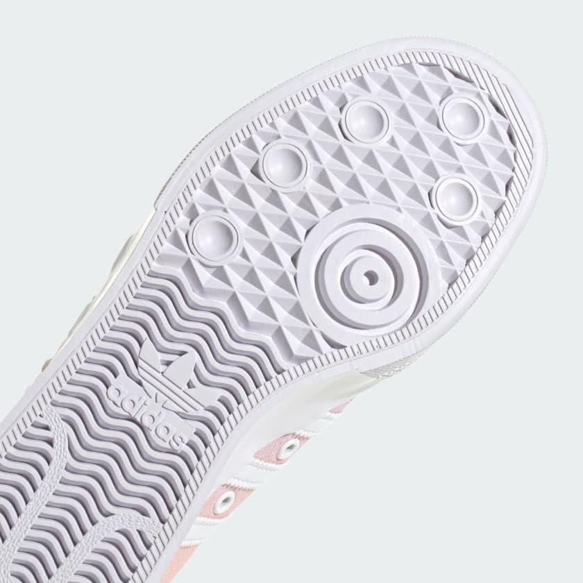 image:imageadidas Womens Nizza Platform ShoesCloud WhiteClear PinkAcid Orange