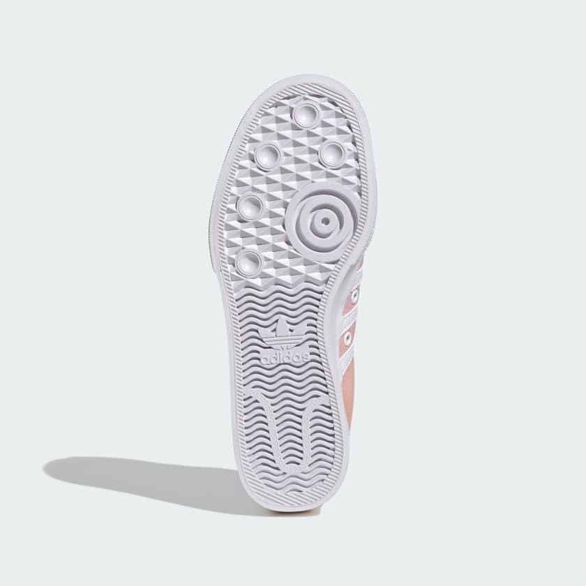 image:imageadidas Womens Nizza Platform ShoesCloud WhiteClear PinkAcid Orange