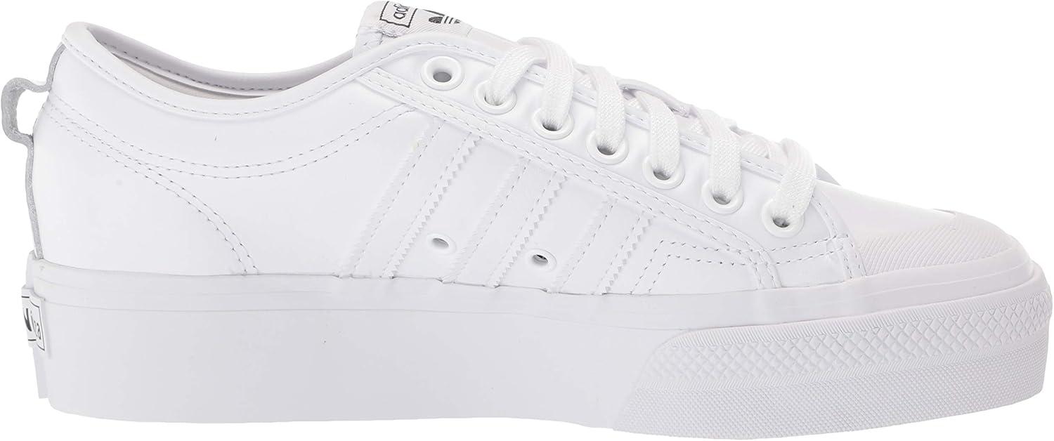 image:imageadidas Womens Nizza Platform ShoesWhiteWhiteBlack