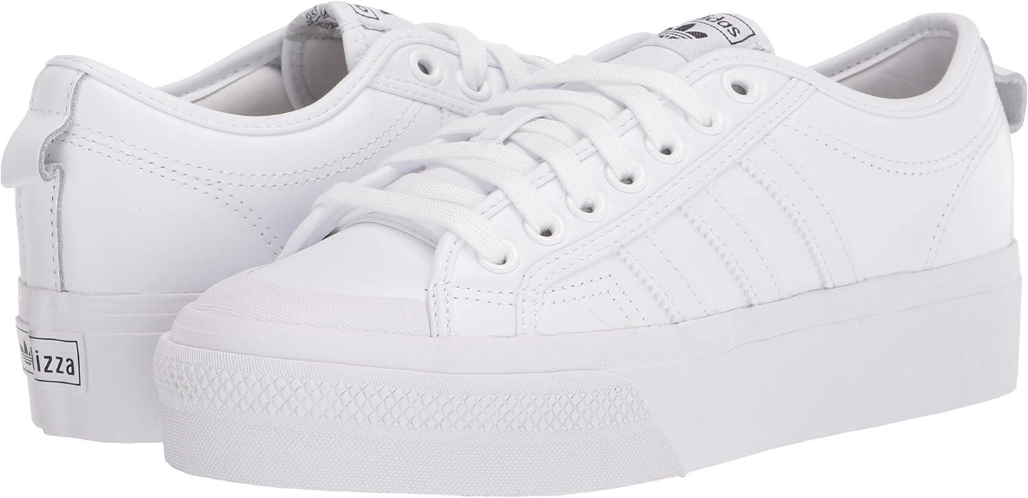 image:imageadidas Womens Nizza Platform ShoesWhiteWhiteBlack