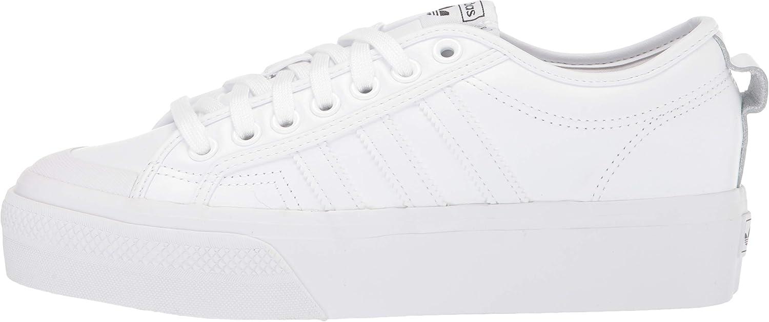 image:imageadidas Womens Nizza Platform ShoesWhiteWhiteBlack