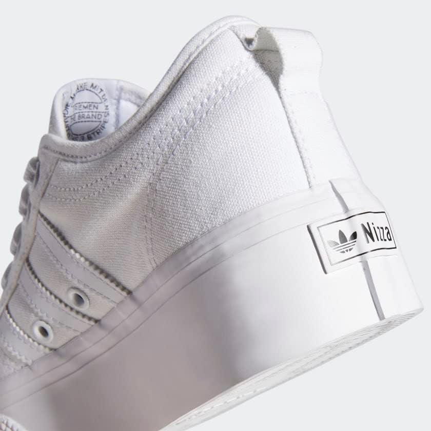 image:imageadidas Womens Nizza Platform ShoesWhiteWhiteWhite