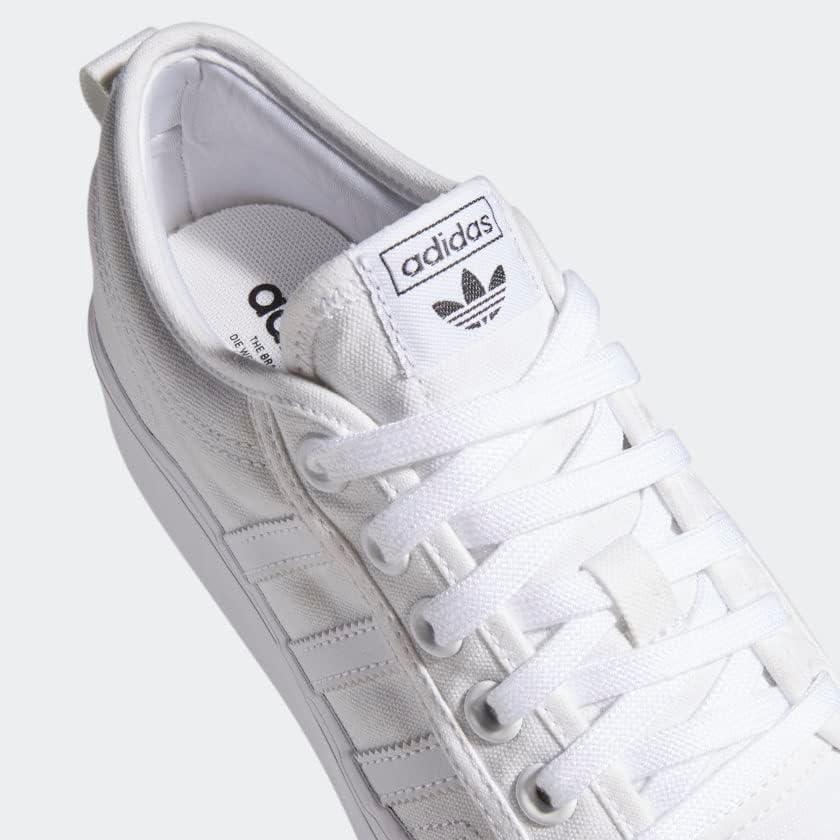 image:imageadidas Womens Nizza Platform ShoesWhiteWhiteWhite