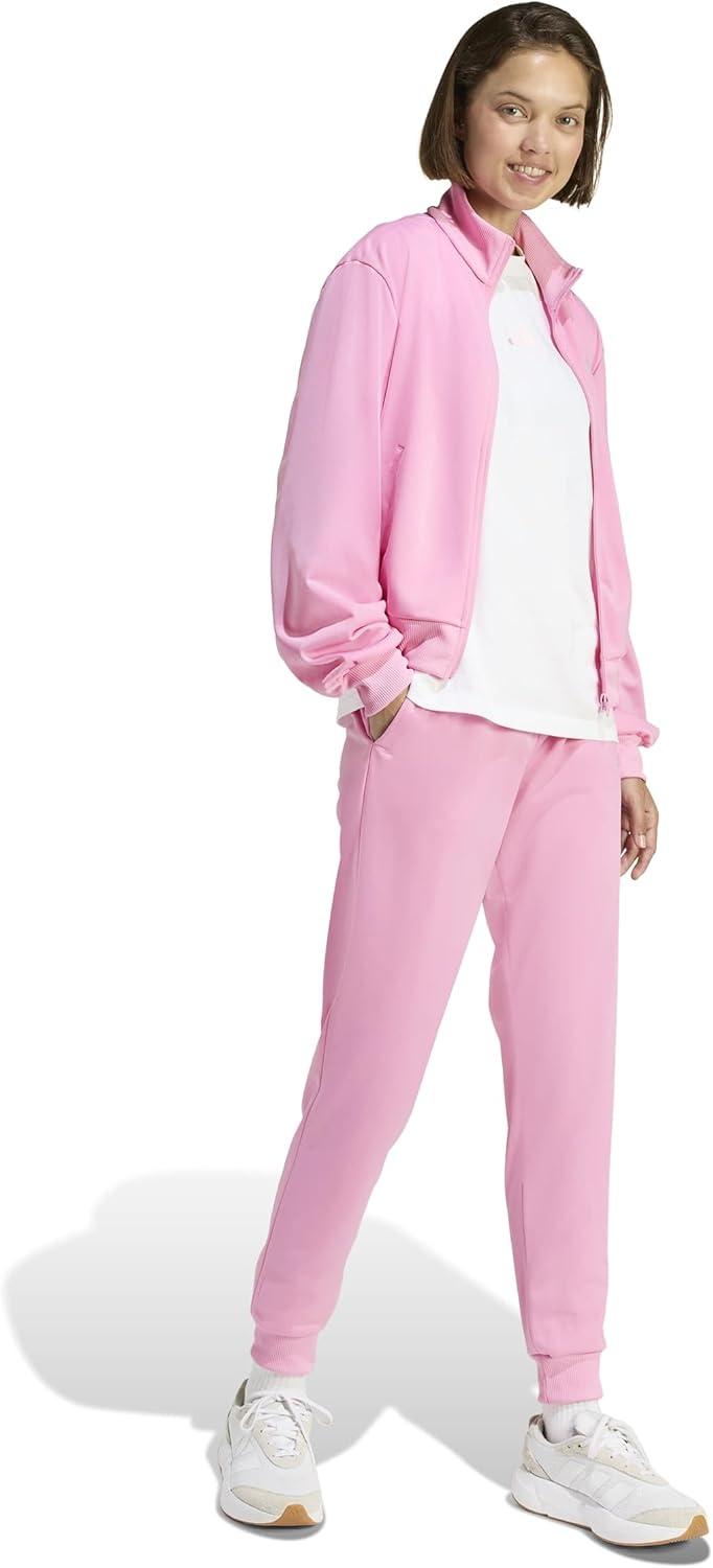 image:imageadidas womens Essentials Feelcozy Track SuitSt Tropic Bloom