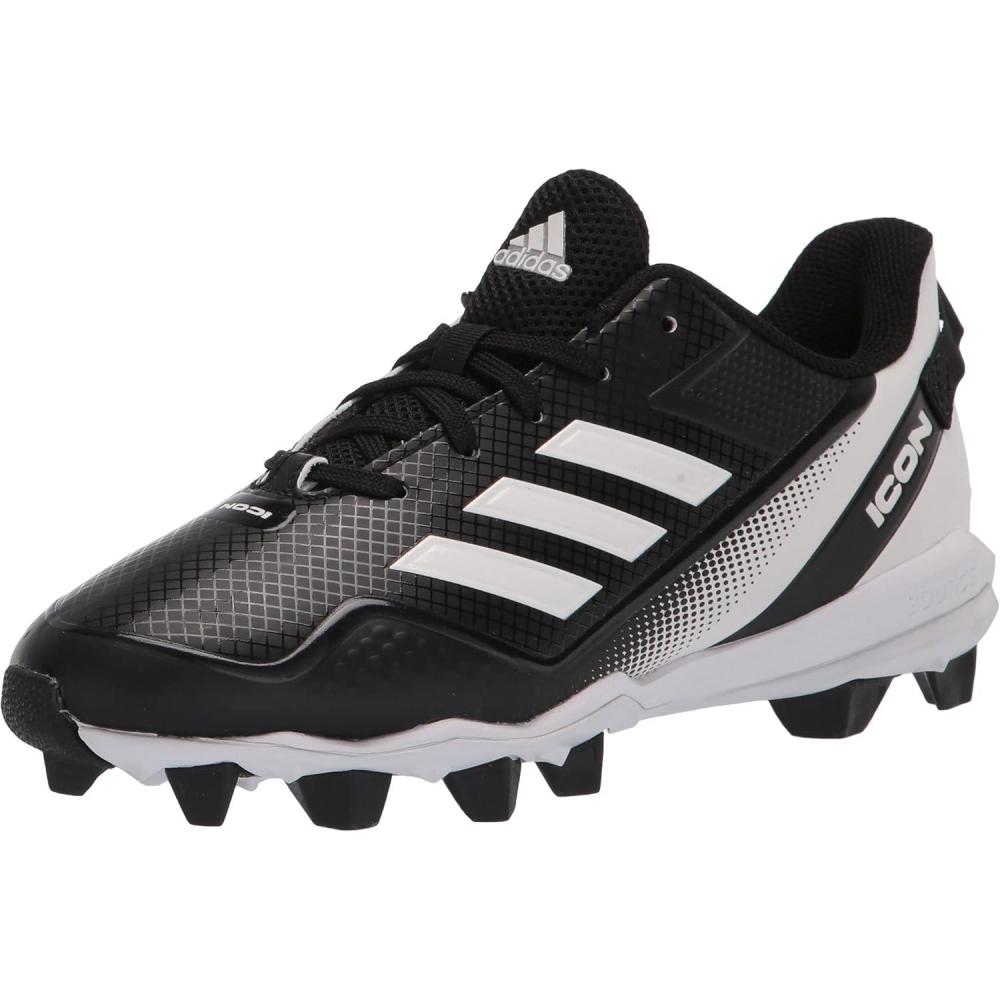 image:imageAdidas Boys Icon 7 MdBlackWhiteWhite