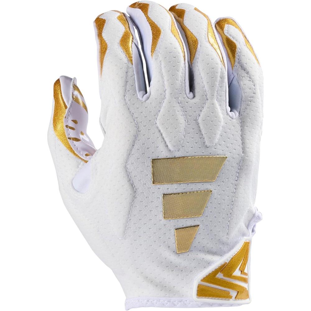 image:imageAdidas Freak 60 Padded Receiver Football Gloves04 White Metallic Gold