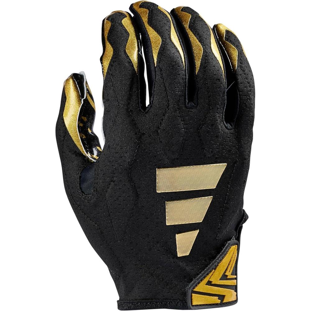 image:imageAdidas Freak 60 Padded Receiver Football Gloves07 Black Metallic Gold