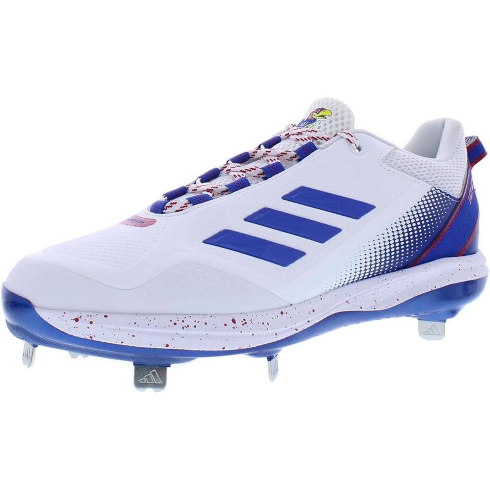 image:imageAdidas Mens Icon 7Baseball ShoeFootwear WhiteRoyal Bluewhite