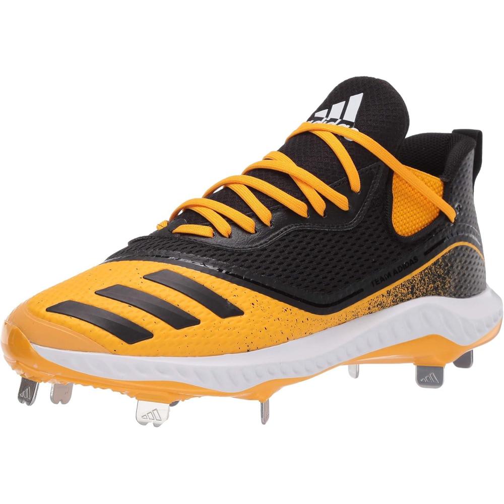 image:imageAdidas Mens Icon V Bounce CleatsCore BlackCore BlackCollegiate Gold