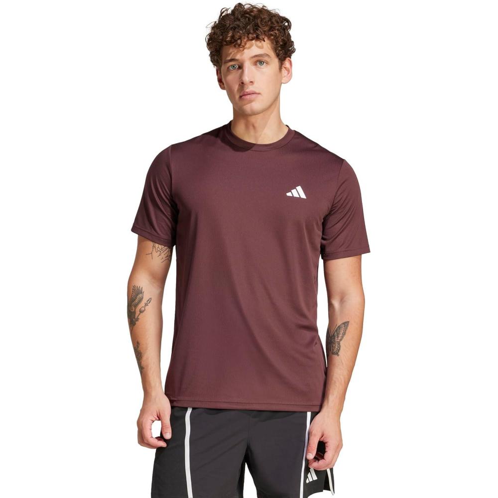 image:imageAdidas Mens Train Essentials TShirtAurora RubyWhite