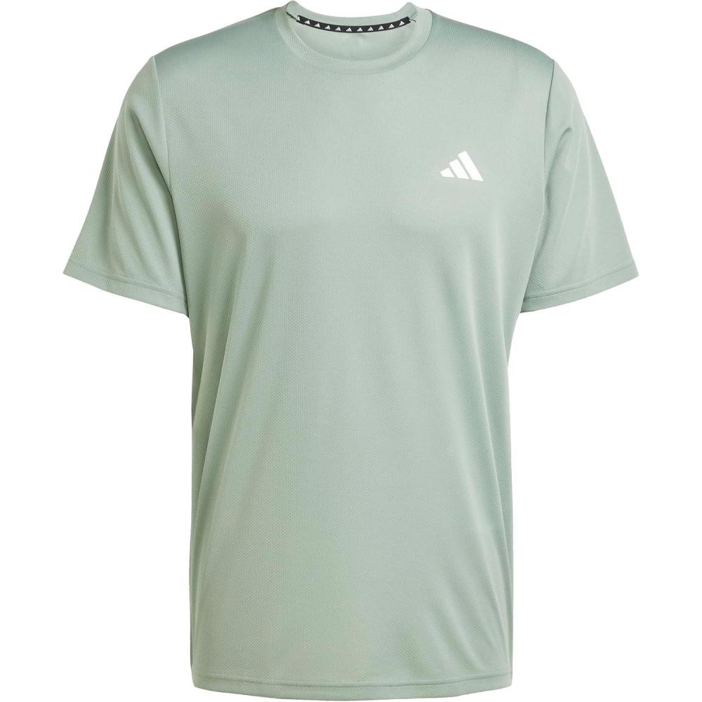 image:imageAdidas Mens Train Essentials TShirtSilver GreenWhite
