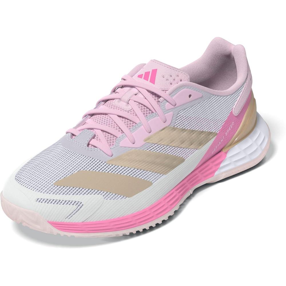 image:imageAdidas Womens Defiant Speed 2 TennisWhiteAsh PearlBliss Pink