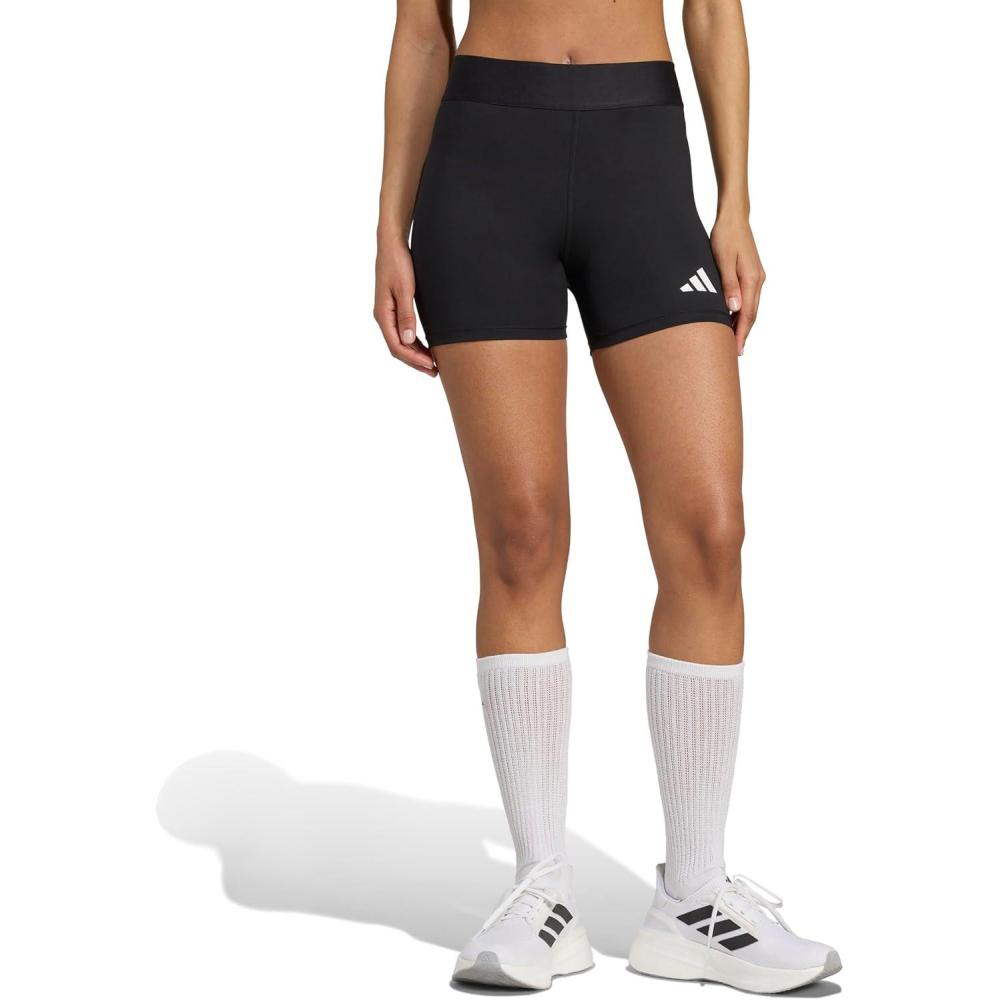 image:imageAdidas Womens Techfit Volleyball Tight ShortsBlack