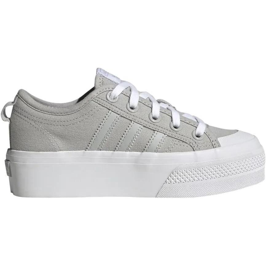 image:imageadidas Originals UnisexChild Nizza PlatformGreyGreyWhite