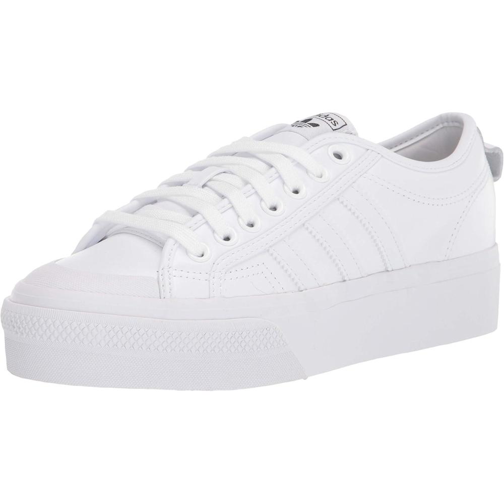 image:imageadidas Womens Nizza Platform ShoesWhiteWhiteBlack