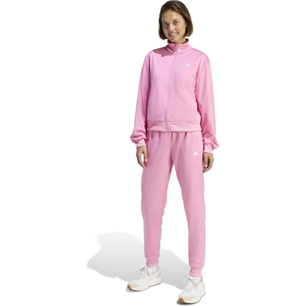image:imageadidas womens Essentials Feelcozy Track SuitSt Tropic Bloom