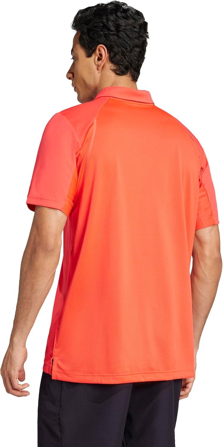 image:imageAdidas Mens Club Tennis Climacool Polo ShirtSemi Lucid Red