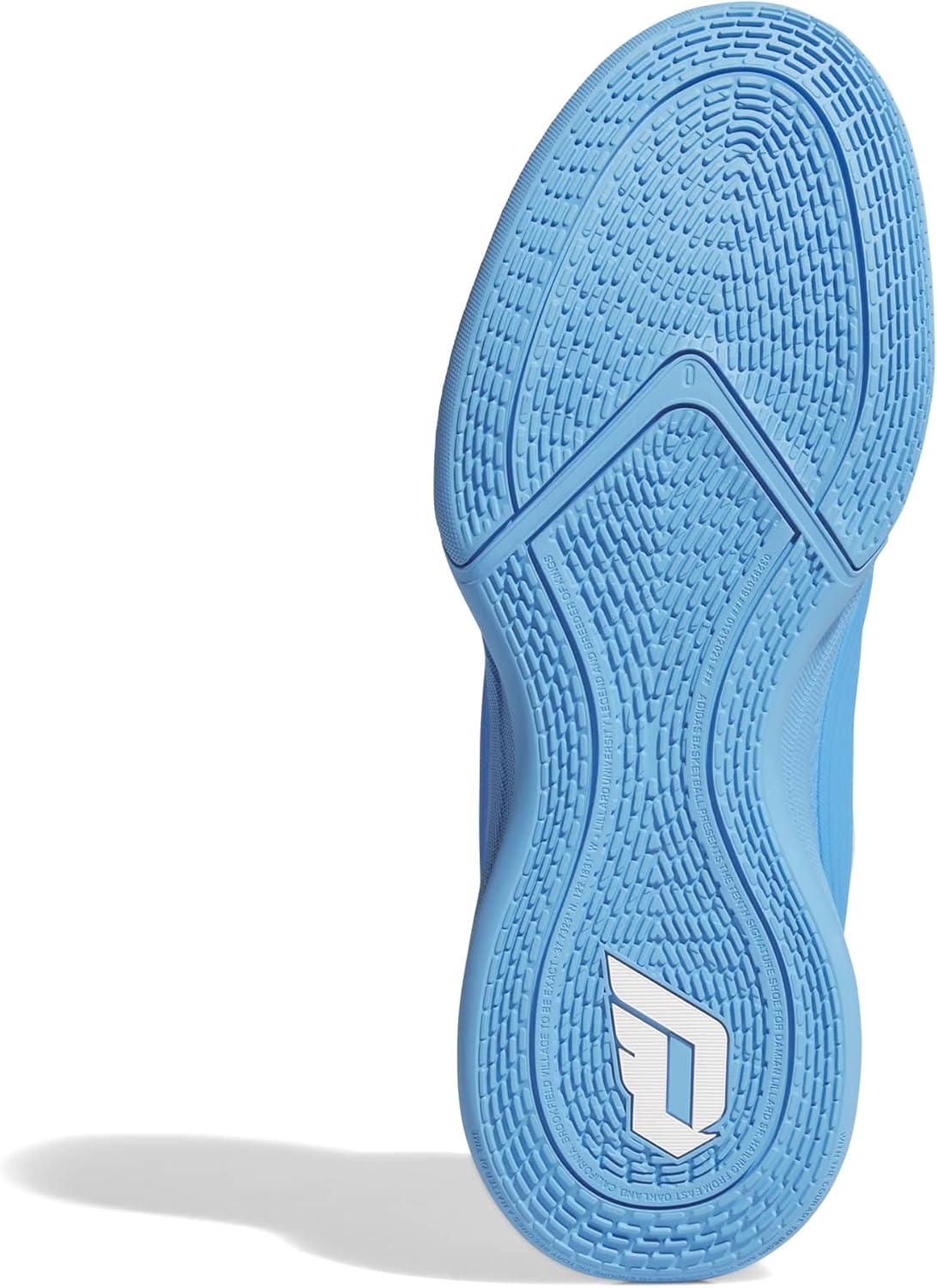 image:imageAdidas UnisexAdult Dame X BasketballBlue BurstWhiteLucid Ray Blue
