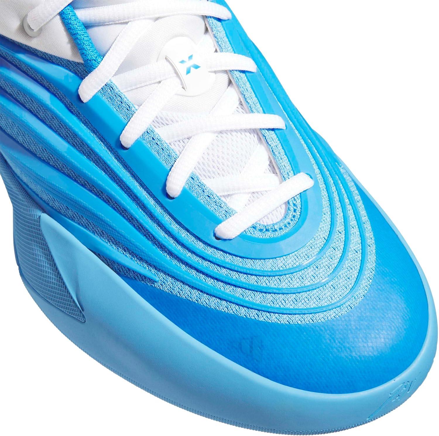 image:imageAdidas UnisexAdult Dame X BasketballBlue BurstWhiteLucid Ray Blue