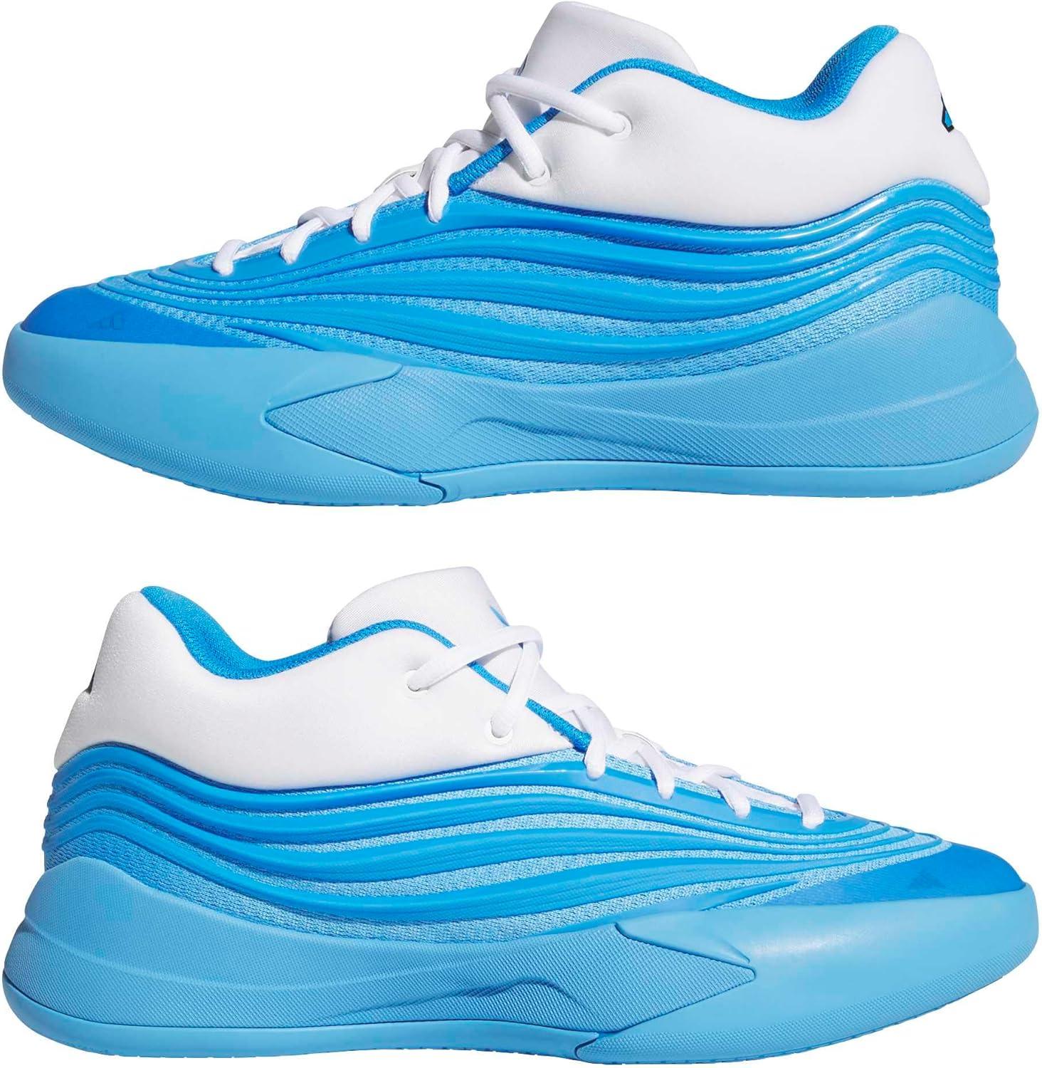 image:imageAdidas UnisexAdult Dame X BasketballBlue BurstWhiteLucid Ray Blue