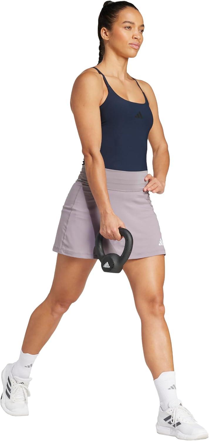 image:imageAdidas Womens Optime Training SkortTaupe Oxide