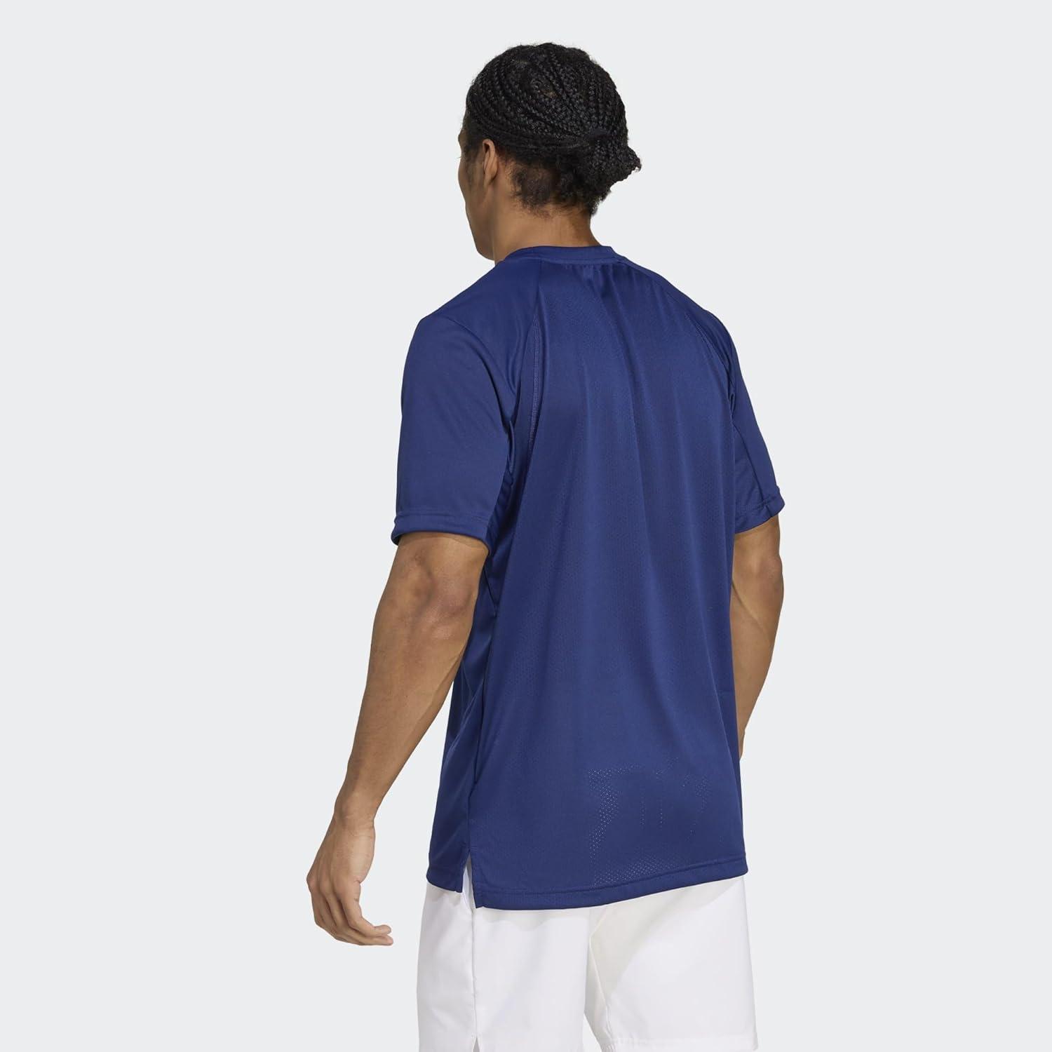 image:imageadidas Mens Club Tennis Climacool TShirtDark Blue