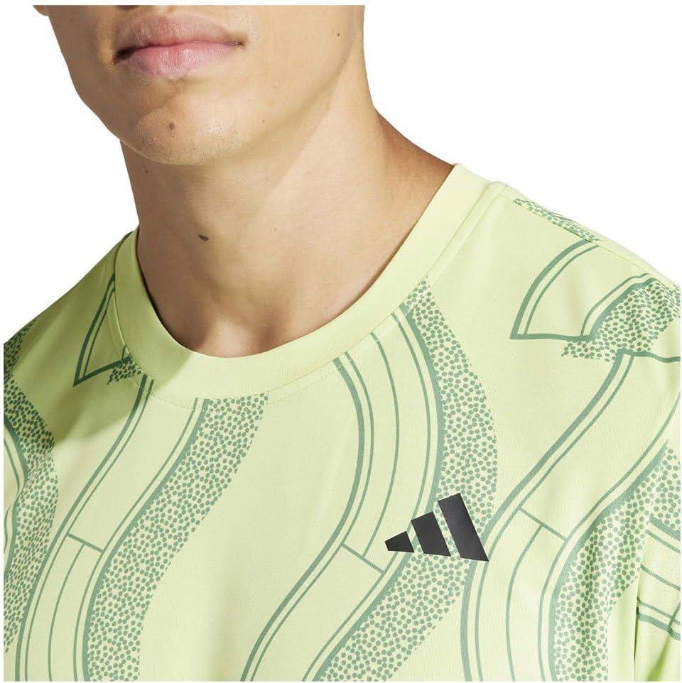 image:imageadidas Mens Club Tennis Climacool TShirtPulse LimePreloved Green