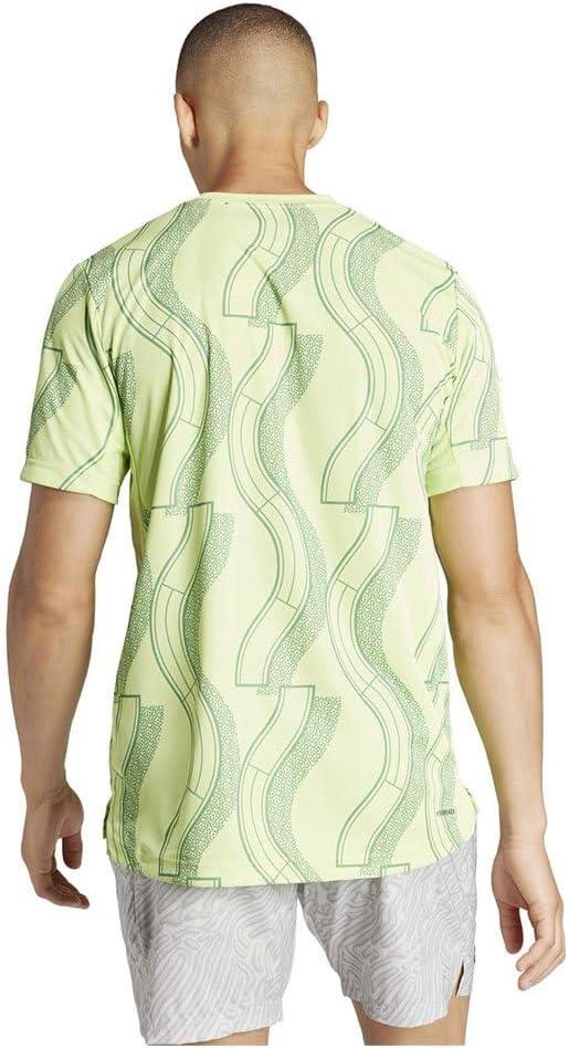 image:imageadidas Mens Club Tennis Climacool TShirtPulse LimePreloved Green