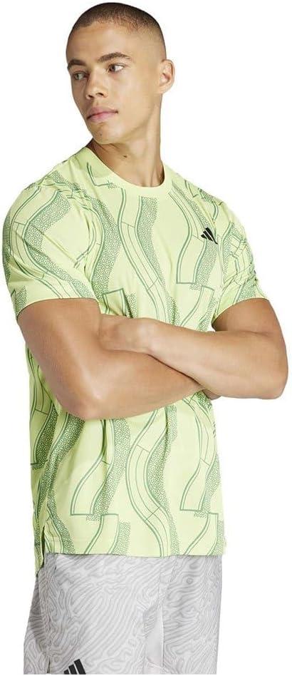 image:imageadidas Mens Club Tennis Climacool TShirtPulse LimePreloved Green