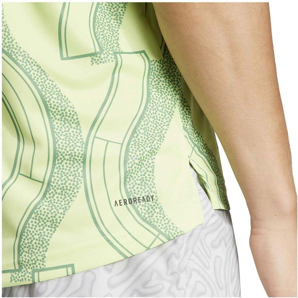 image:imageadidas Mens Club Tennis Climacool TShirtPulse LimePreloved Green