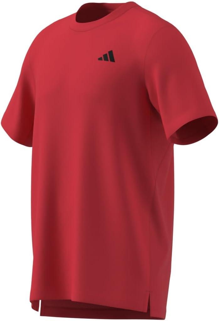 image:imageadidas Mens Club Tennis Climacool TShirtSemi Lucid Red