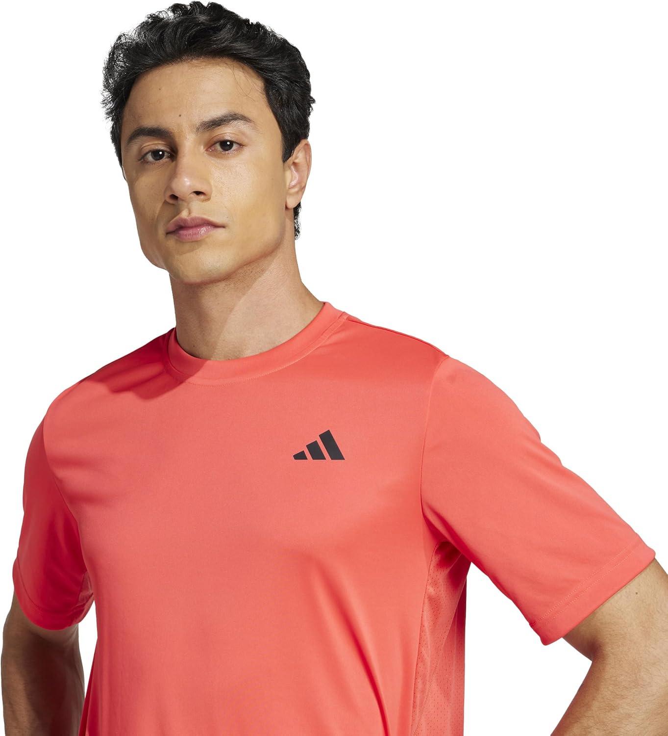 image:imageadidas Mens Club Tennis Climacool TShirtSemi Lucid Red