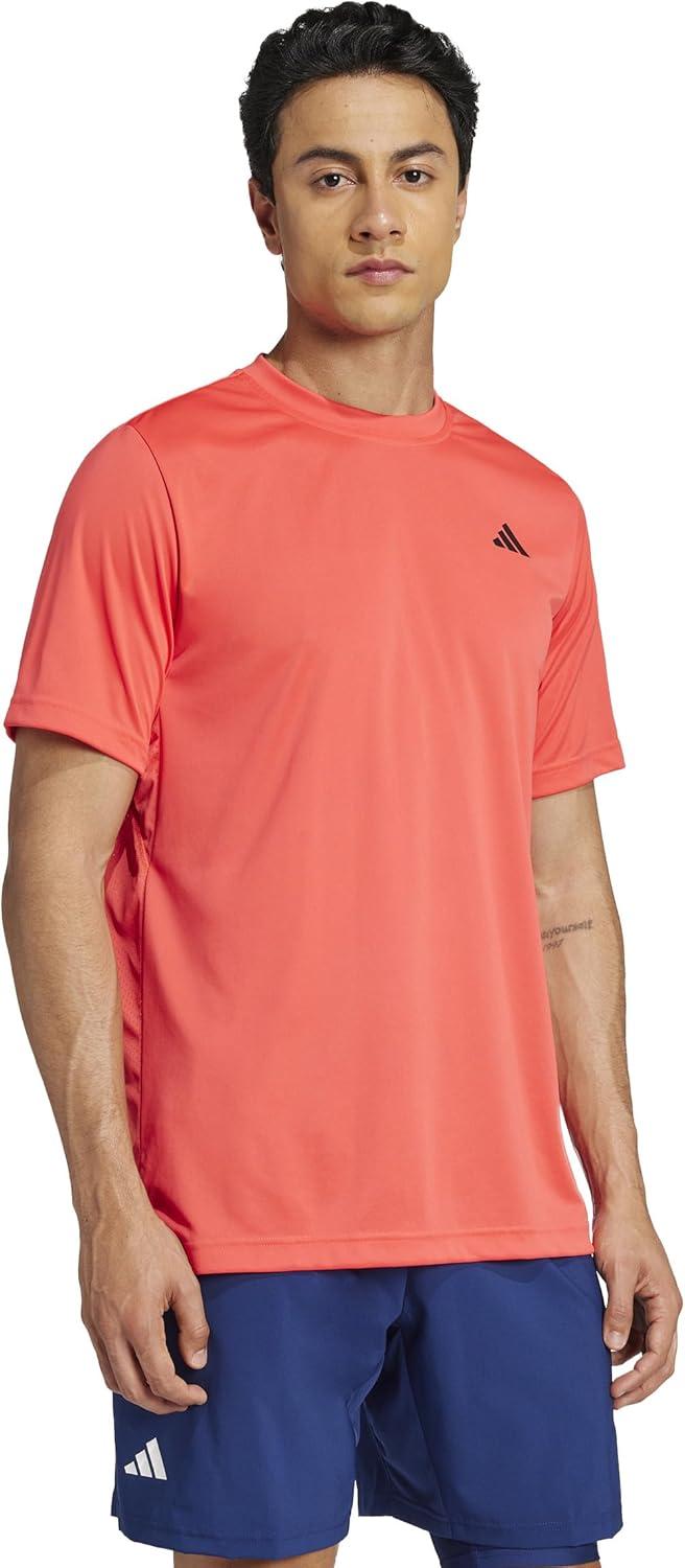 image:imageadidas Mens Club Tennis Climacool TShirtSemi Lucid Red