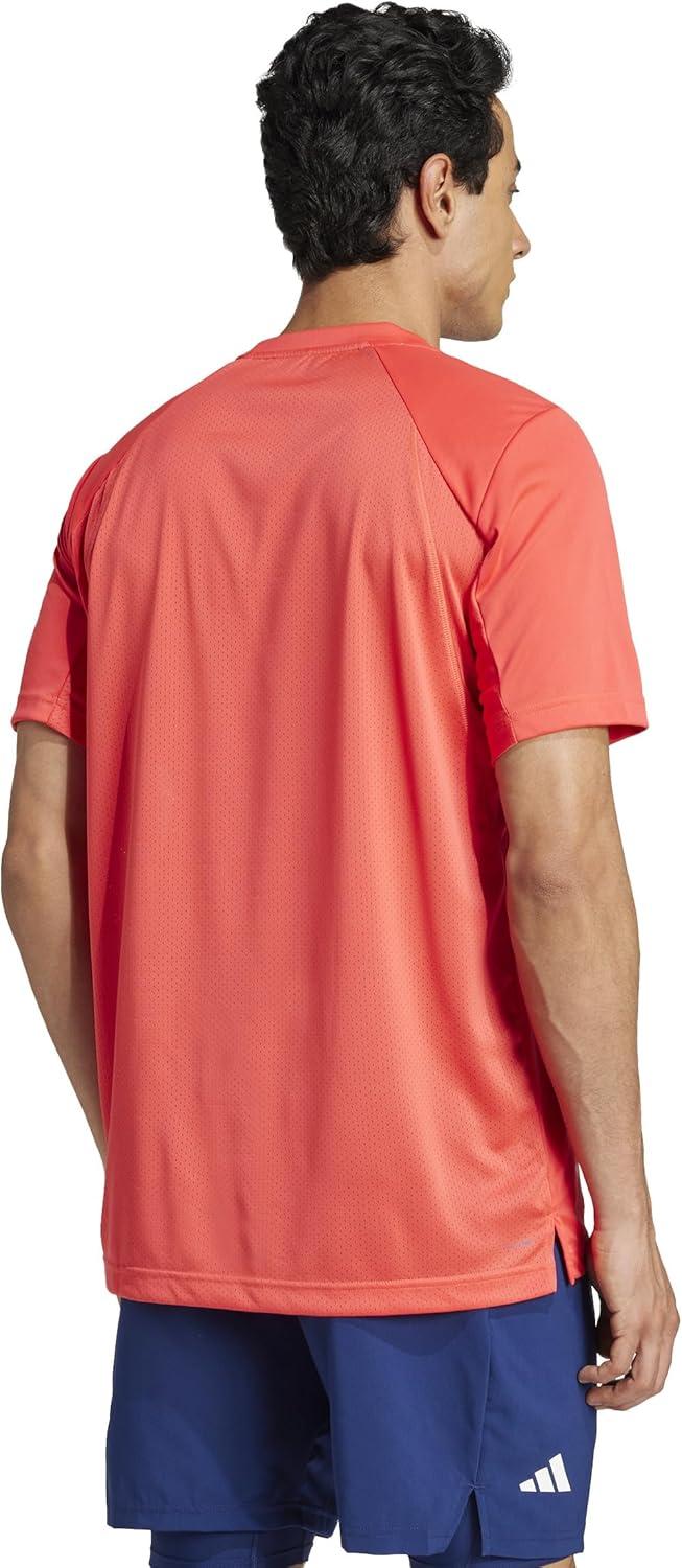 image:imageadidas Mens Club Tennis Climacool TShirtSemi Lucid Red