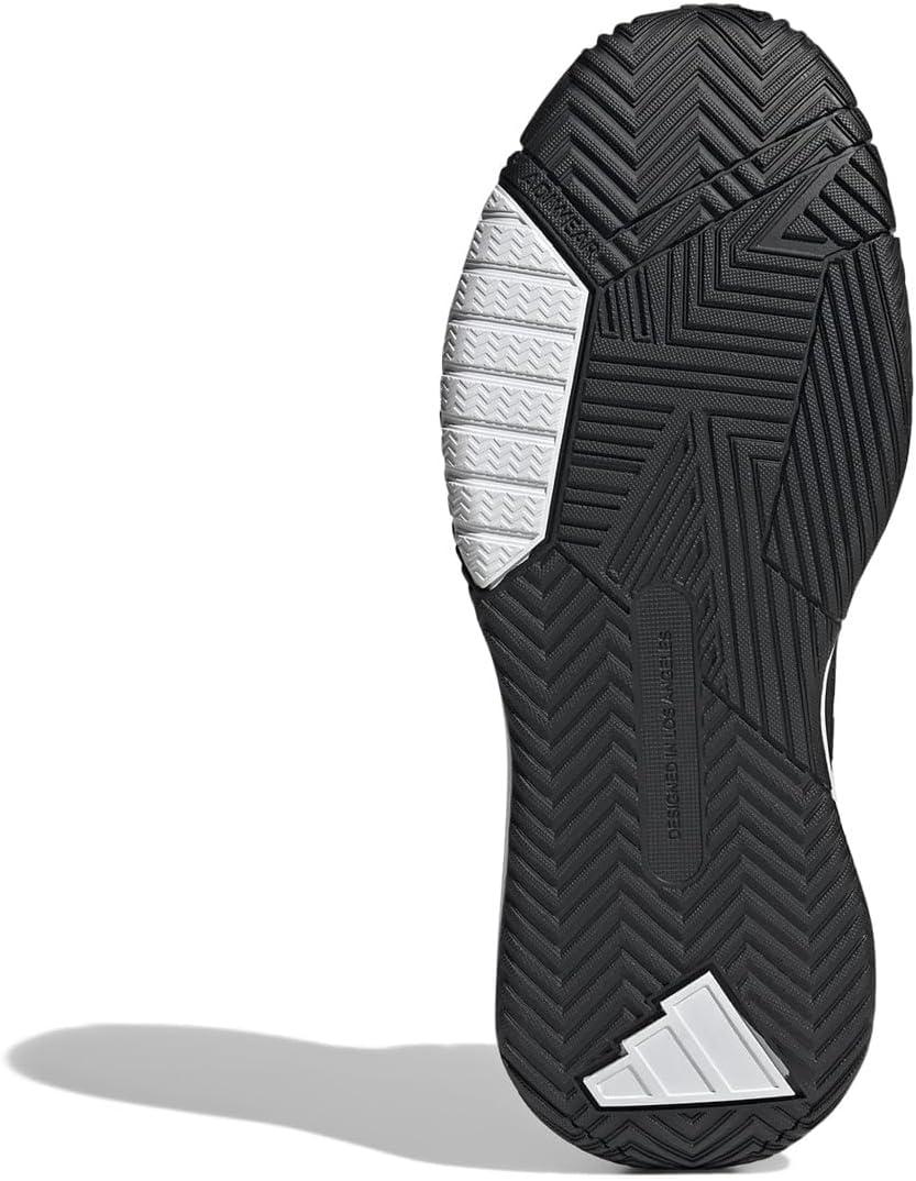 image:imageadidas Mens Own The Game 30 Basketball ShoeBlackWhiteWhite