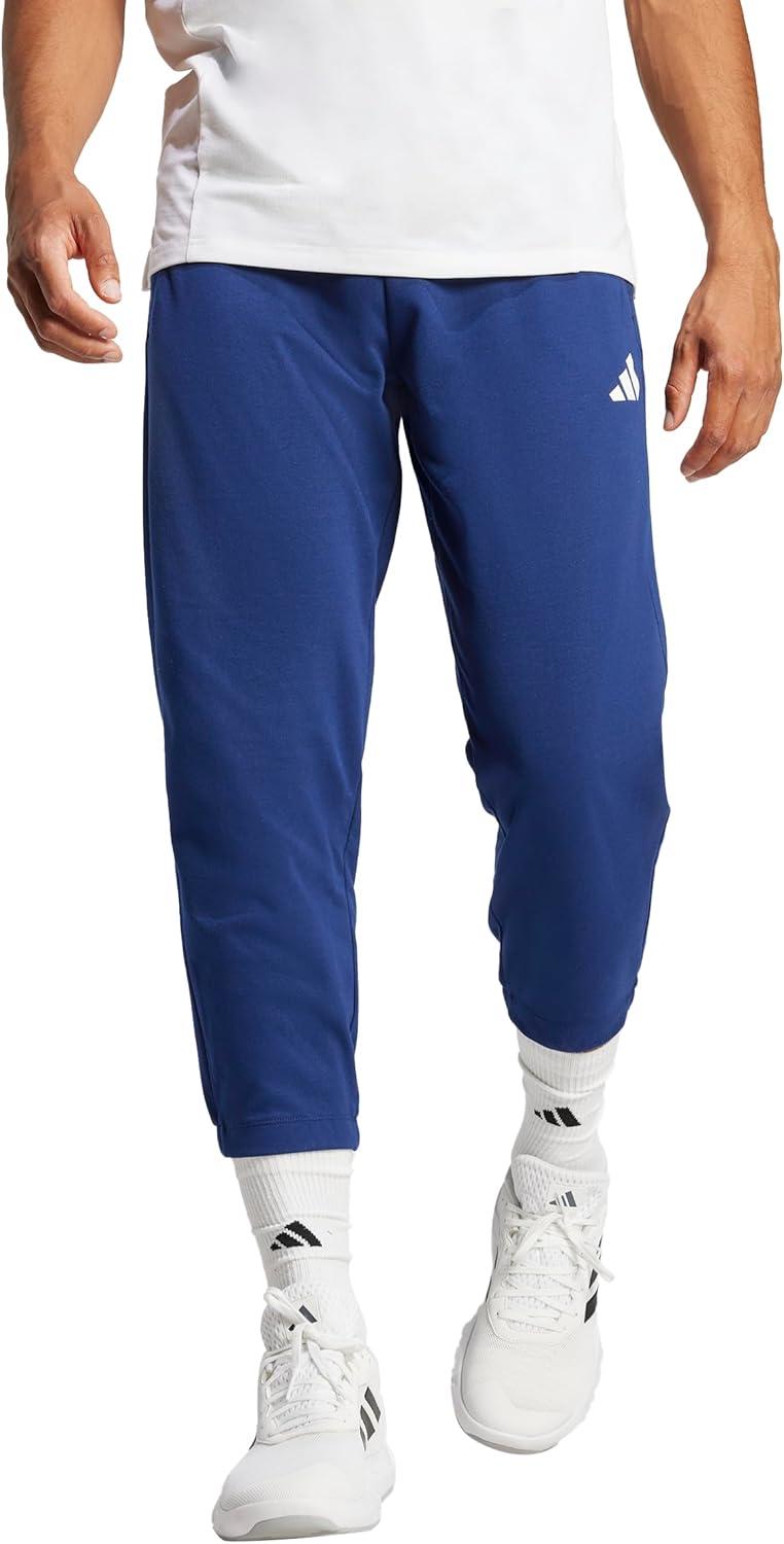 image:imageadidas Mens Train Essentials Feelready 78 PantsDark Blue