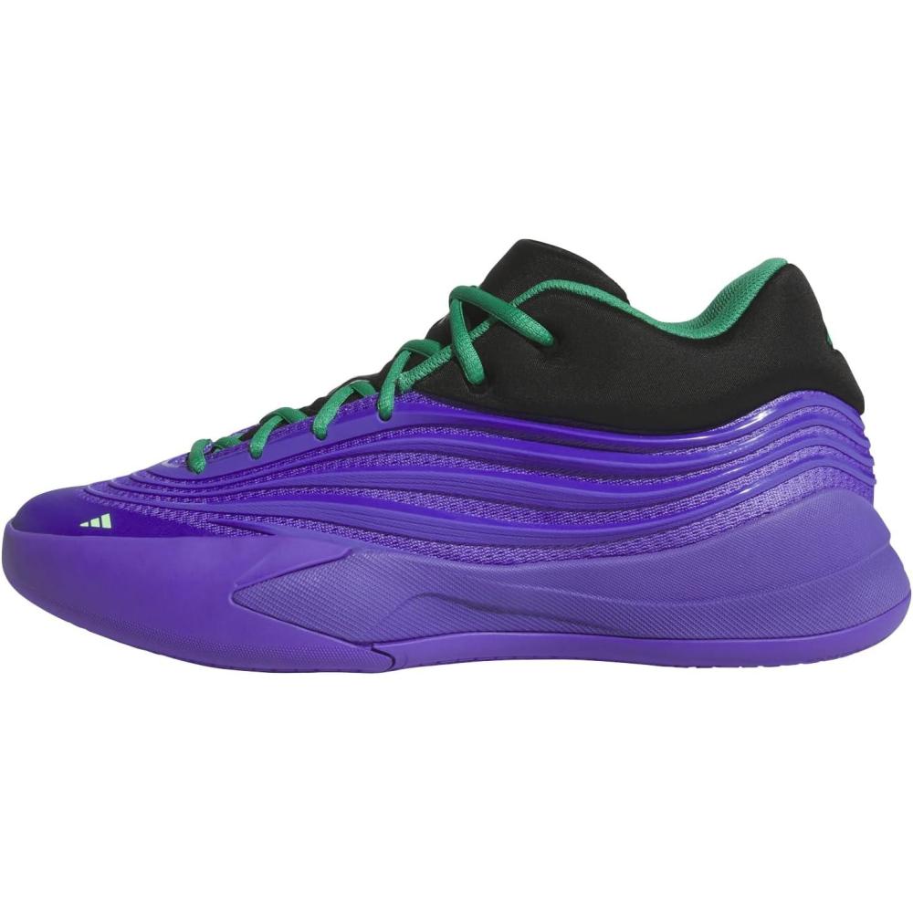 image:imageAdidas UnisexAdult Dame X BasketballPurple RushBlackCourt Green