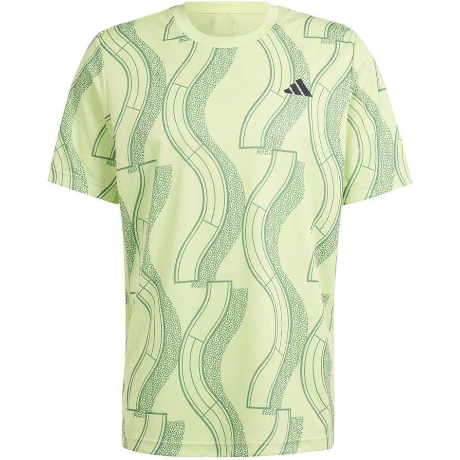 image:imageadidas Mens Club Tennis Climacool TShirtPulse LimePreloved Green