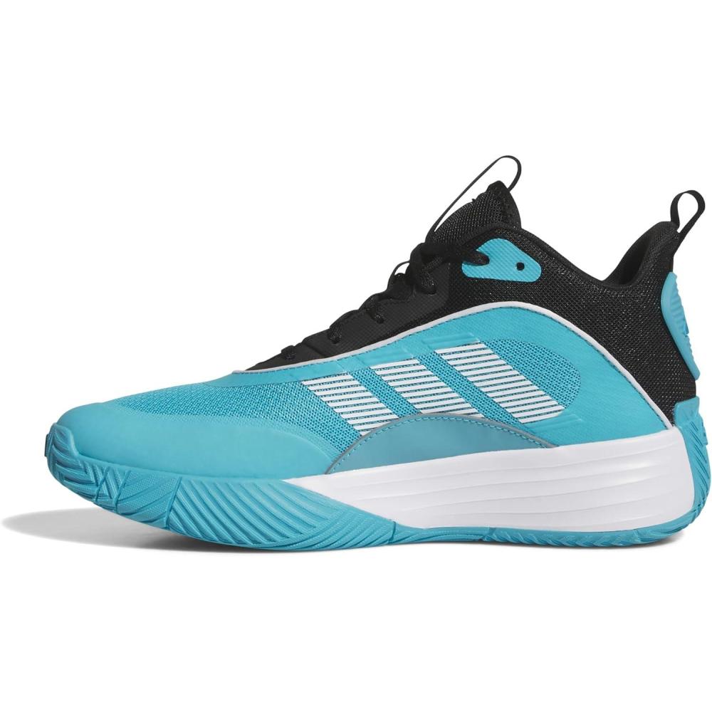 image:imageadidas Mens Own The Game 30 Basketball ShoeLucid Cyan Ftwr White Core Black