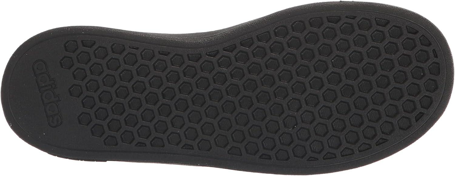 image:imageAdidas UnisexChild Grand Court 20 Elastic Lace amp StrapBlackBlackGrey