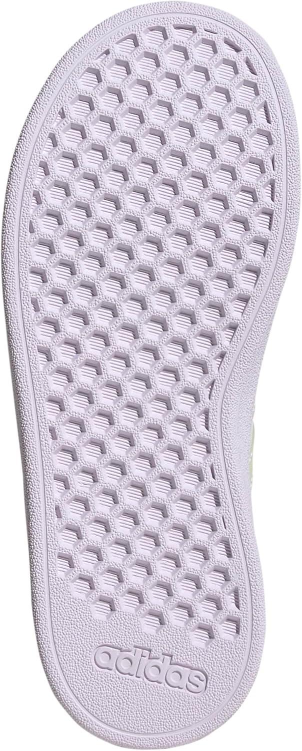 image:imageAdidas UnisexChild Grand Court 20 Elastic Lace amp StrapChalk WhiteChalk WhiteBliss Lilac