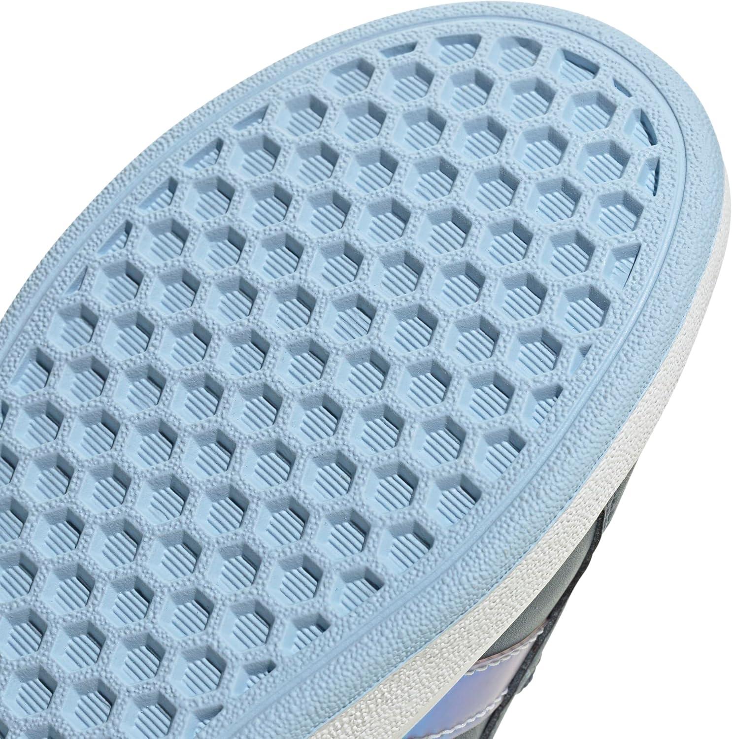 image:imageAdidas UnisexChild Grand Court 20 Elastic Lace amp StrapPreloved InkWhiteClear Sky