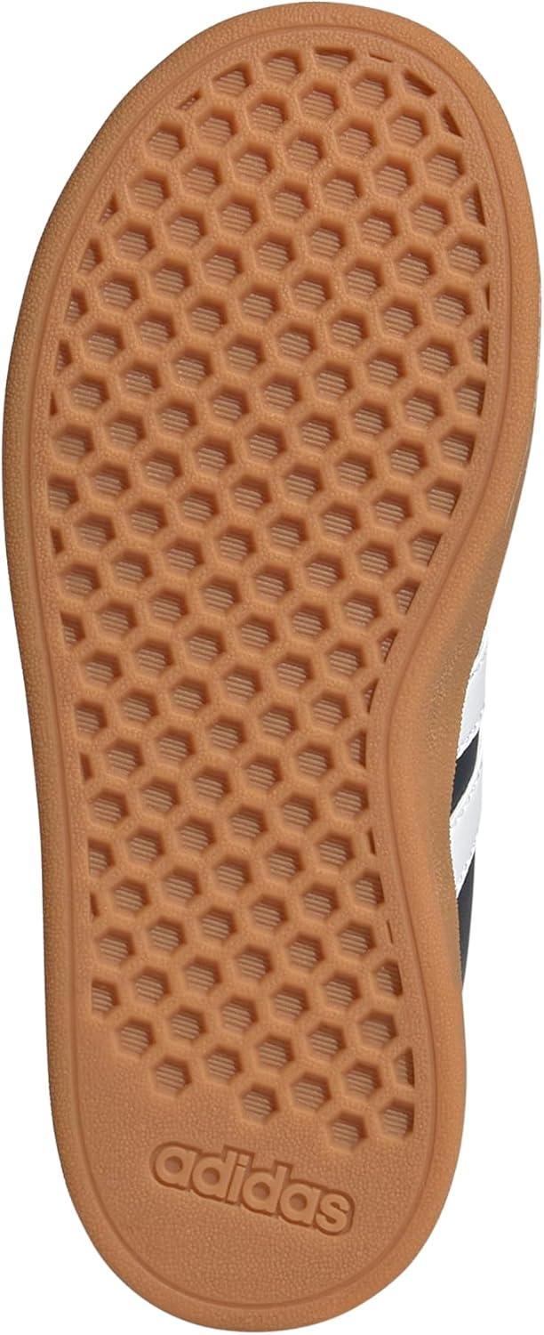 image:imageAdidas UnisexChild Grand Court 20 Elastic Lace amp StrapShadow NavyWhiteGum