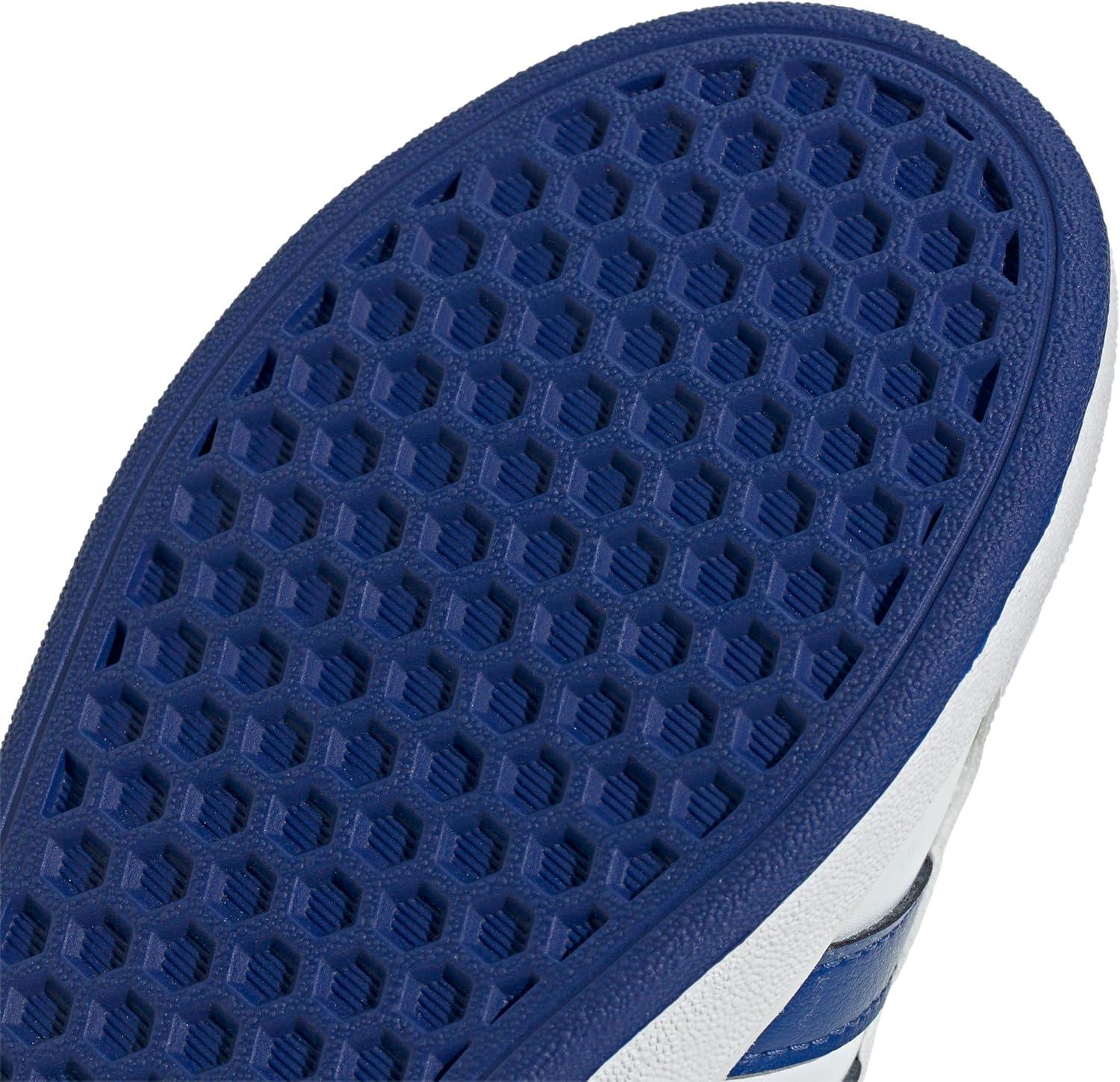 image:imageAdidas UnisexChild Grand Court 20 Elastic Lace amp StrapWhiteTeam Royal BlueBlack