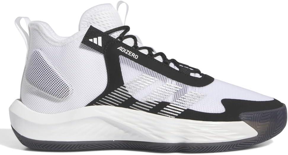 image:imageadidas Mens Adizero Select Team ShoesWhiteSilver MetallicBlack