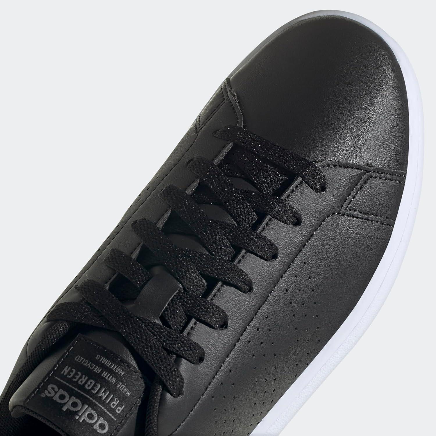 image:imageadidas Mens Advantage SneakerBlackBlackGrey