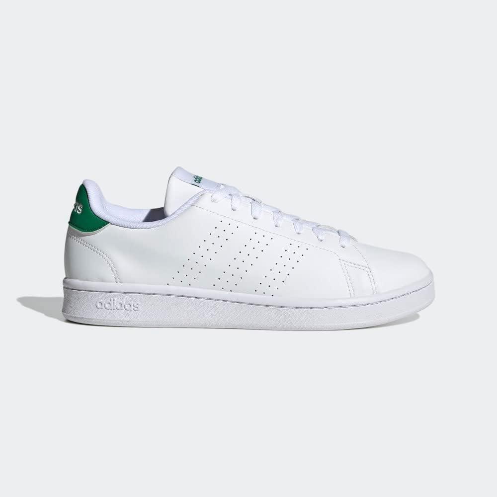 image:imageadidas Mens Advantage SneakerWhiteWhiteGreen