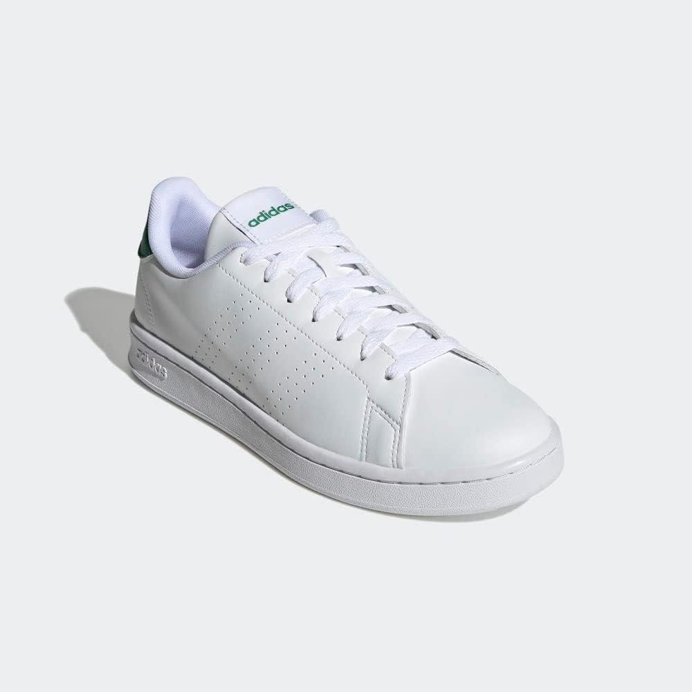 image:imageadidas Mens Advantage SneakerWhiteWhiteGreen